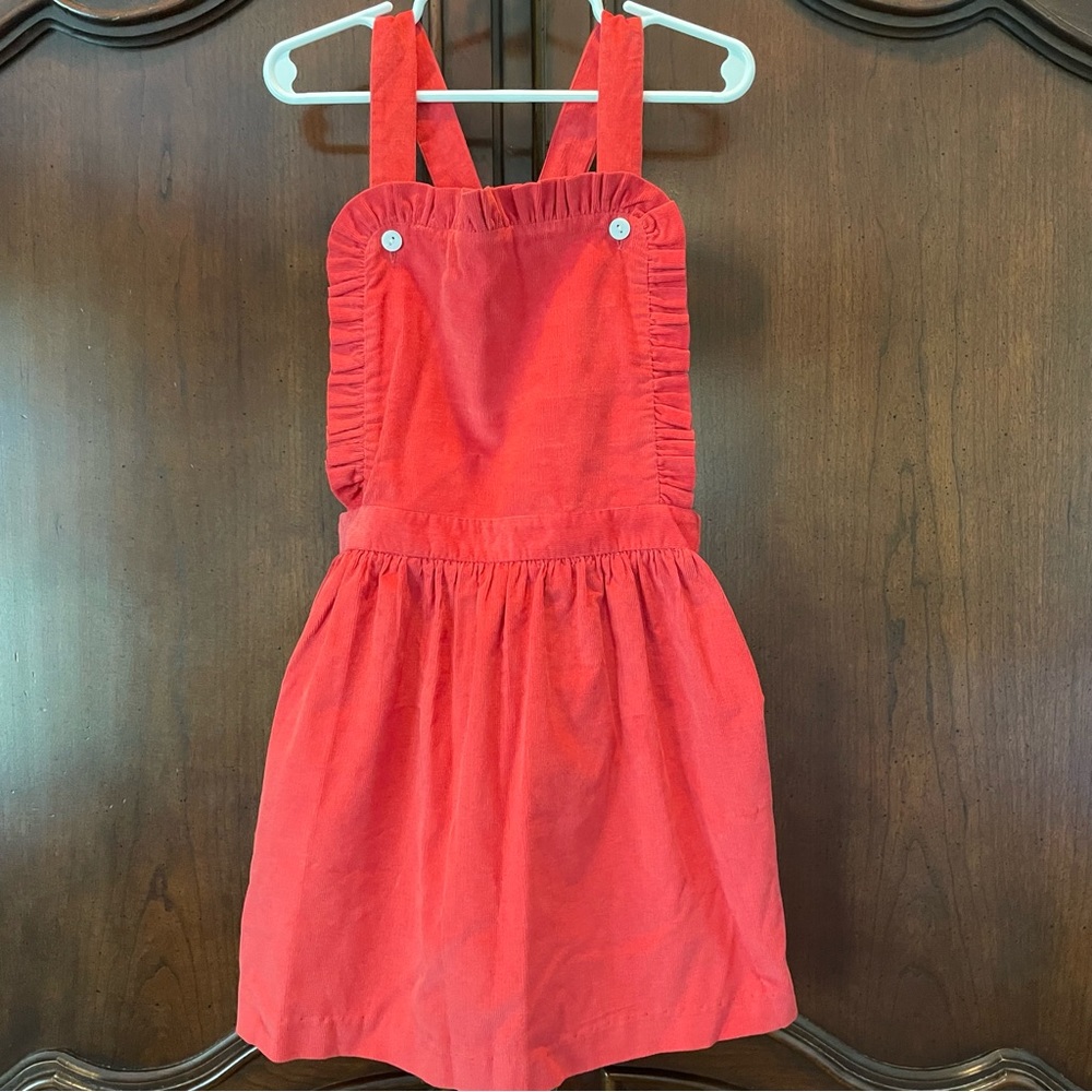NWT bella bliss Red Pinafore Dress